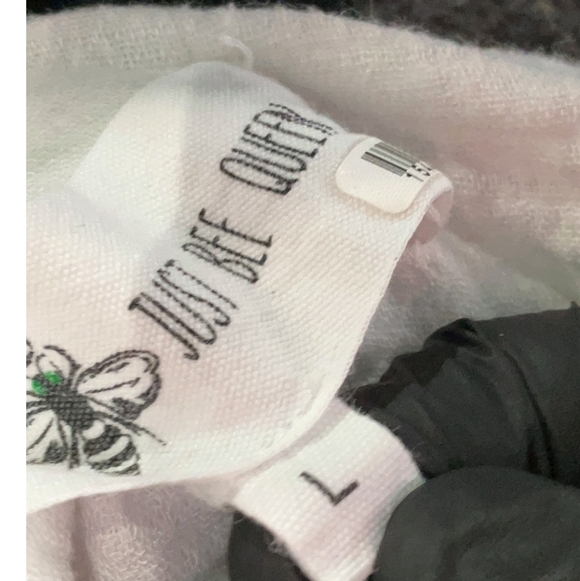 Just Bee Queen Harlow Dress White Cutout One Shoulder Maxi Size l (run small) - Picture 9 of 11